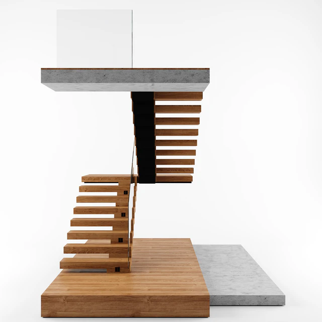 Modern interior stair 02 — Descargar