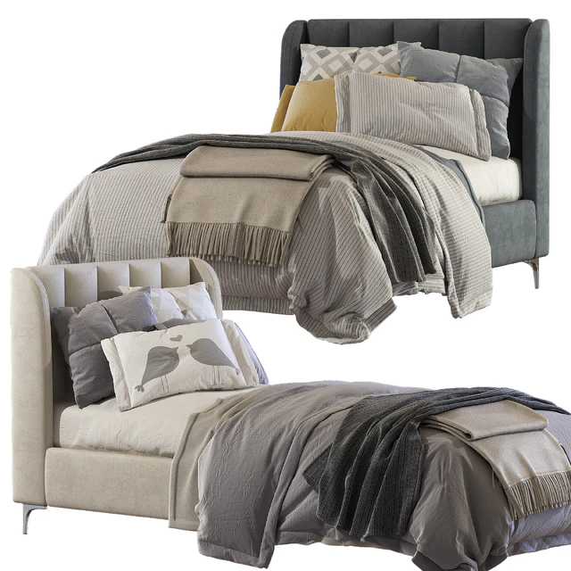 Bed Blush Lizbeth Velvet Single Bed 2 — Descargar
