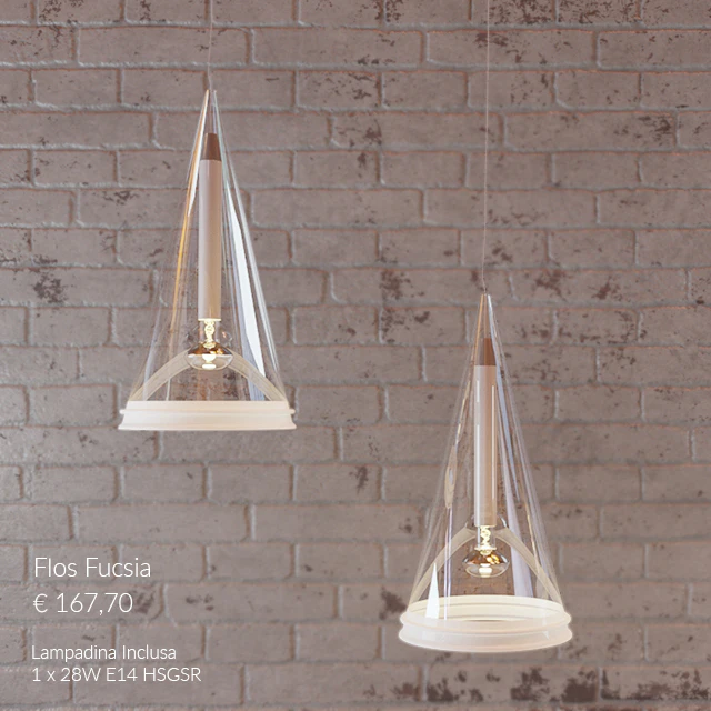 Flos Fucsia 1 Lampada a Sospensione — Download