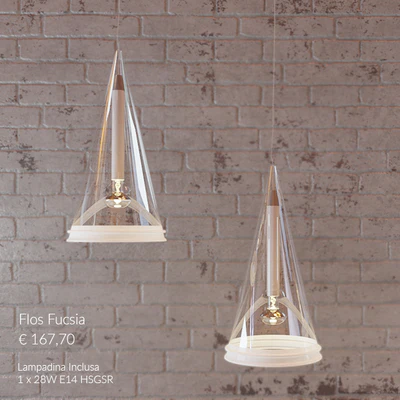 Flos Fucsia 1 Lampada a Sospensione — View 1