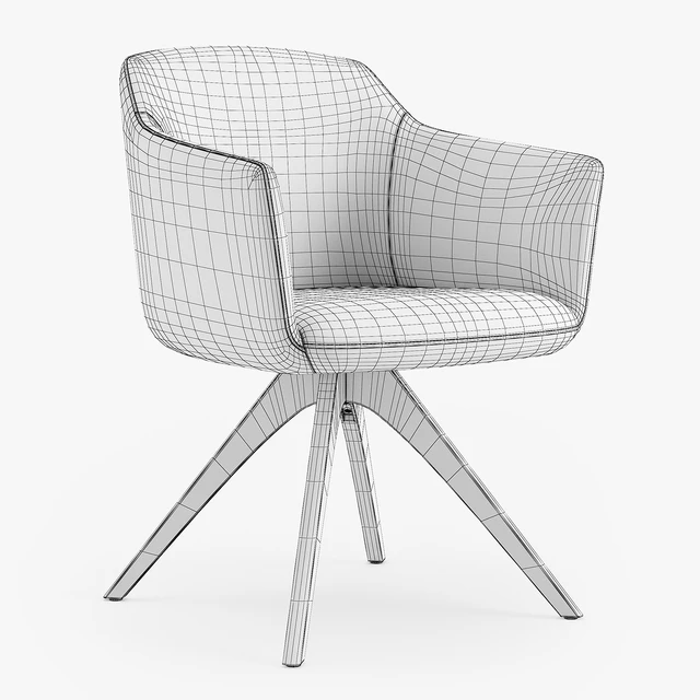 Rolf Benz 640 chair — Скачать