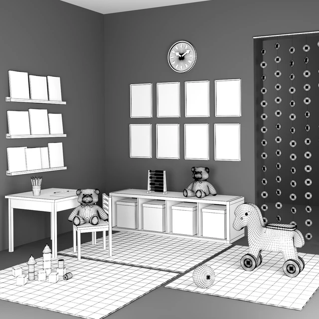 Decorative set for a child's room — Descargar