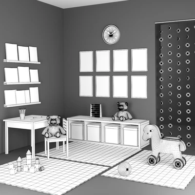 Decorative set for a child's room — Ver 3
