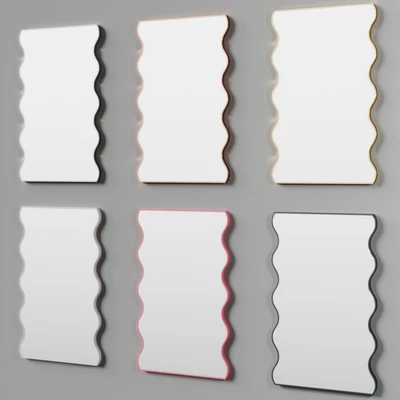 Dot Wavy Mirror by West Mirrors — Вид 4