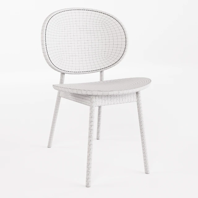 Cane Collection Rattan Chair 04 — Descargar