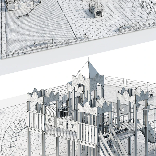Playground children's town — Descargar