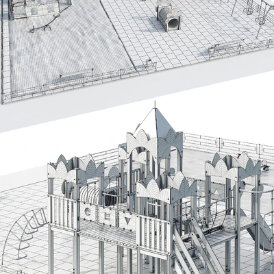 Playground children's town — Ver 7