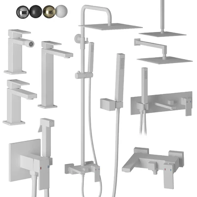 Faucets and showers Boheme Qubic set — Ver 3