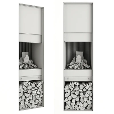Fireplace and Firewood — Вид 2