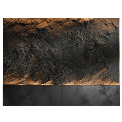Rock Headboard 07 | stone panel headboard — Ver 3