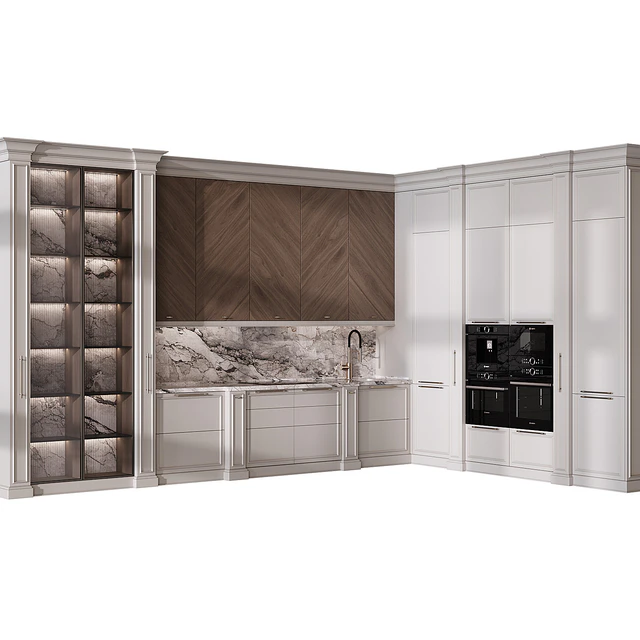 Kitchen in neoclassical style 82 — Descargar