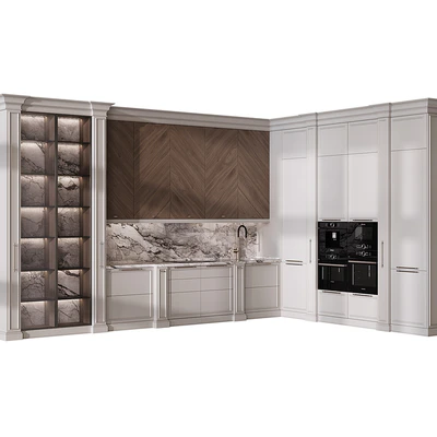 Kitchen in neoclassical style 82 — Ver 3