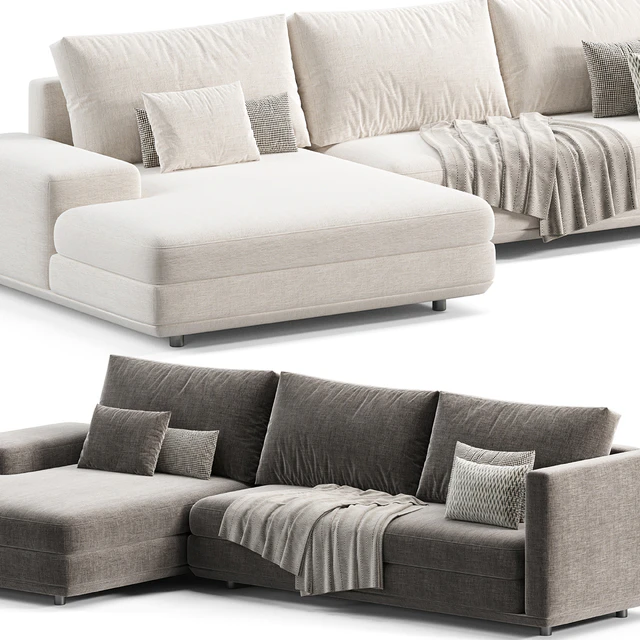 Miles Sectional Sofa — Descargar