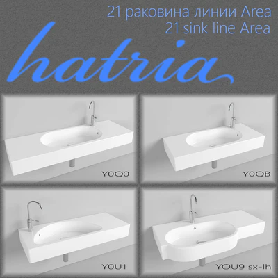 21 sink manufacturer HATRIA Area line — Ver 1