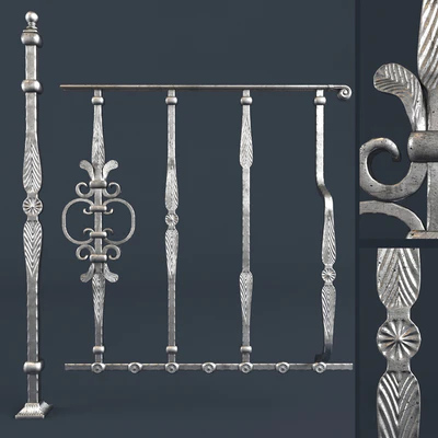 stairs Forged fences — Ver 1