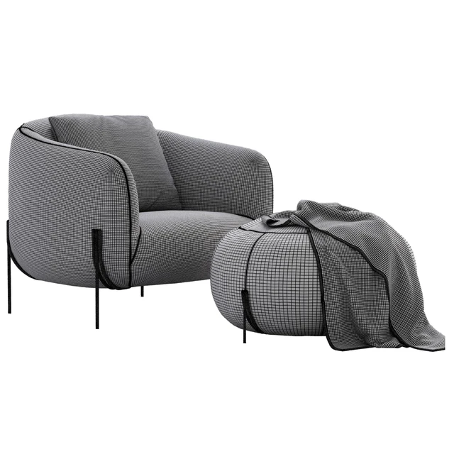 Geo Armchair By Saba — Скачать
