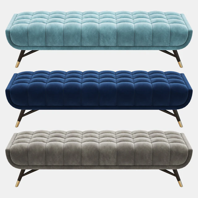 Newenton Upholstered Bench — Скачать