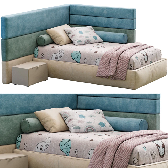 Bed Boiserie Set By Tvils — Descargar