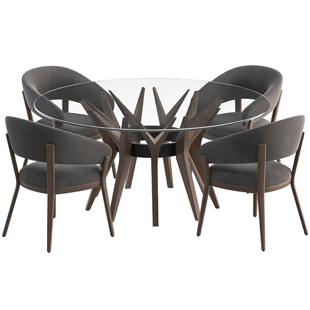 Table Aster and chair Ray set — Descargar