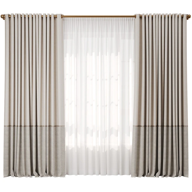 Curtain 22/шторы на люверсах — Скачать