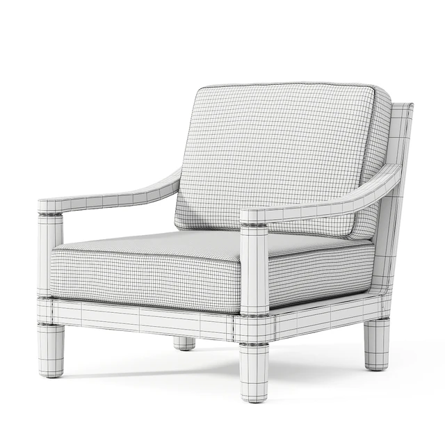 MIRAMAR TEAK LOUNGE CHAIR — Скачать
