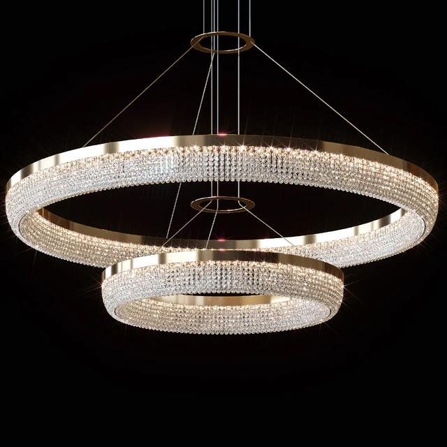 Pendant chandelier CARMEN by Lampatron ⌀ 45cm ⌀ 80cm — Descargar