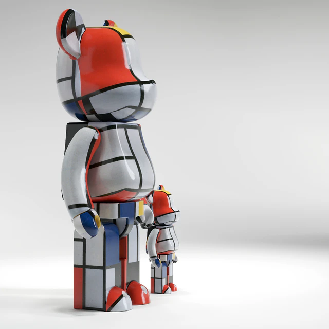 Bearbrick / Piet Mondrian — Descargar