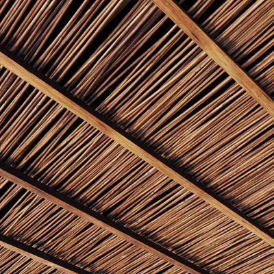 Ceiling thin branch crooked n1 / Потолок из тонких кривых веток №1 — Вид 6