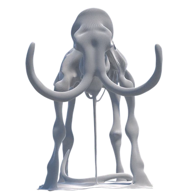 Mammoth skeleton — Ver 4