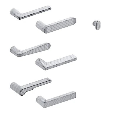 Door Handles Verum without socket — Ver 3