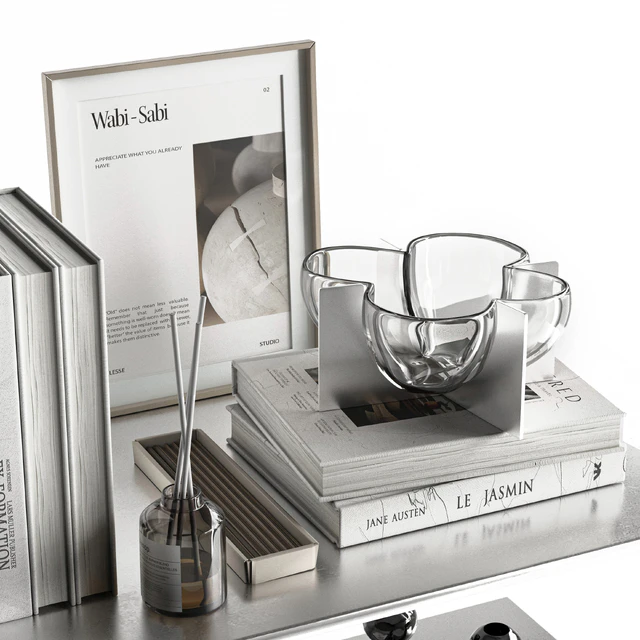 Decorative Set-091 Shelf Accessories — Descargar