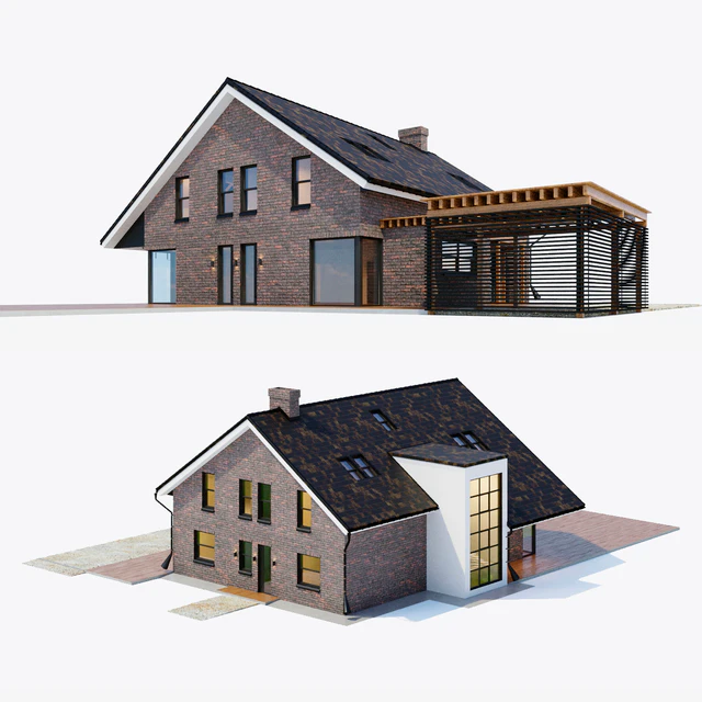 Large cottage with a carport — Descargar