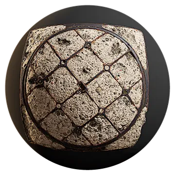 worn manhole cover 001 — Descargar