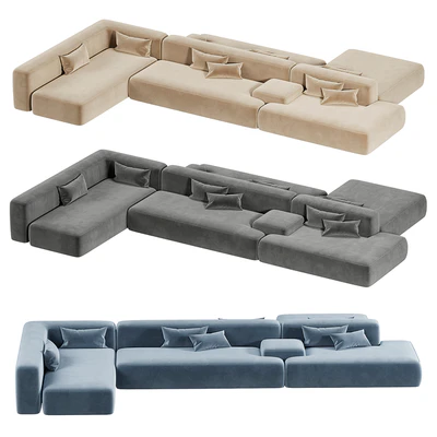Modular sofa Lema Cloud — Ver 7