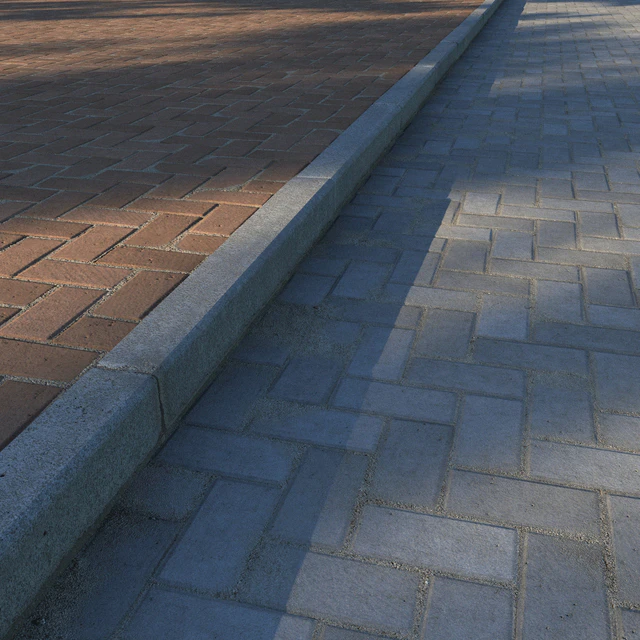 Paving slabs and curb (curb) — Descargar