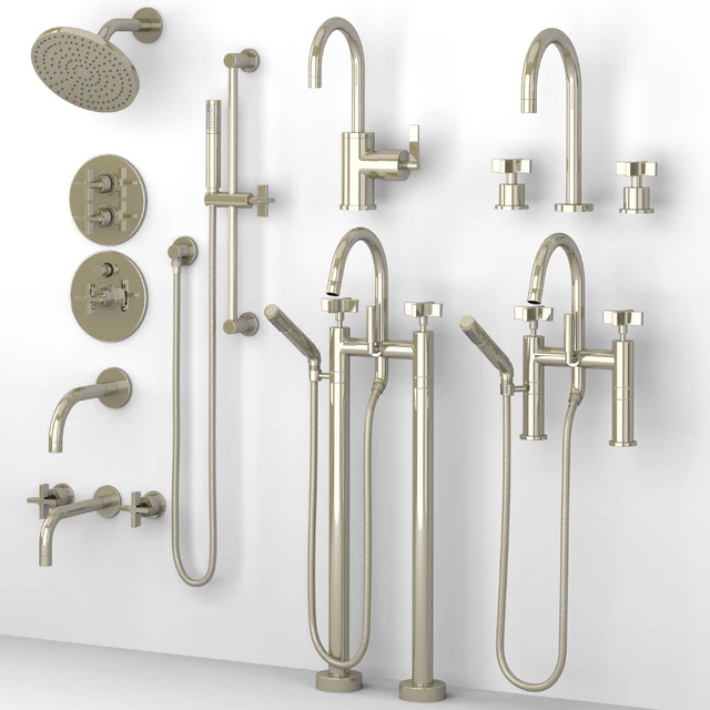 Rejuvenation West Slope set faucets and bath shower — Descargar