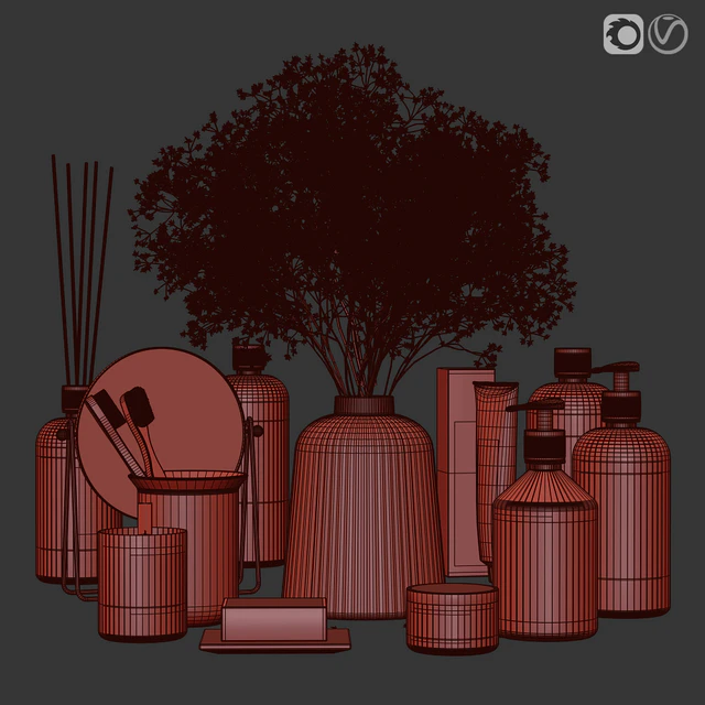 Decor set for bathroom — Descargar