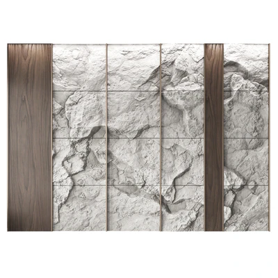 Wall rock panel №2 — Ver 4