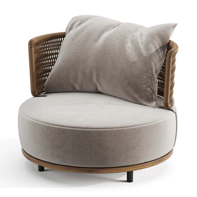 Minotti quadrado armchair — Вид 4