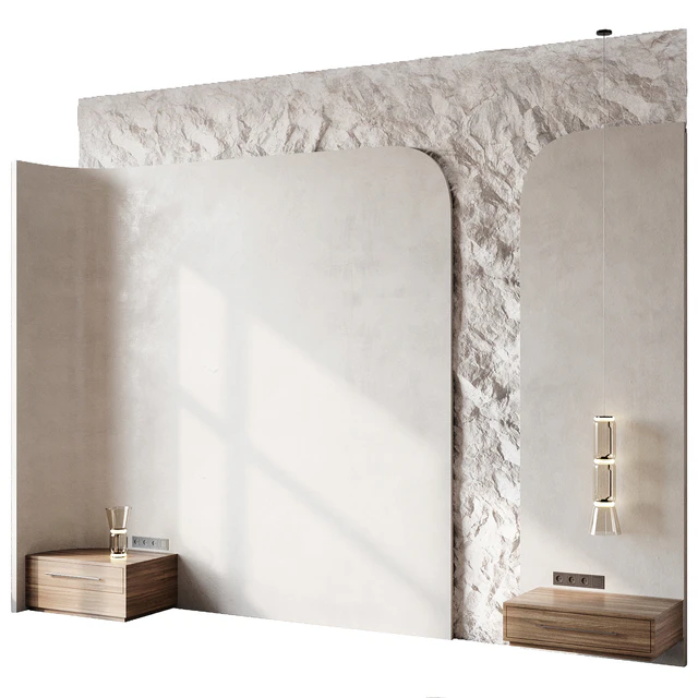 Headboard 3d Wall Panel 04 — Скачать