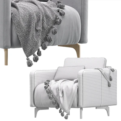 Armchair- Bed Lieri Mini Velvet by Divan.ru / Armchair bed Lieri — Ver 7