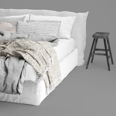 Hale Mercantile Co flax linen bed — Вид 6