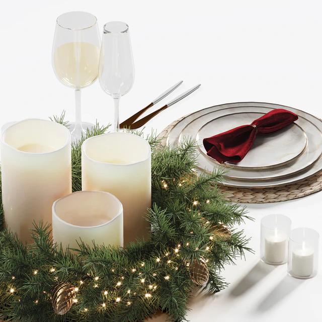 Christmas tableware — Descargar