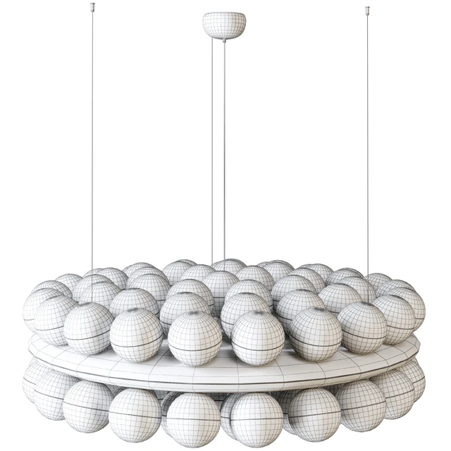 Prop Light round double Chandelier Moooi — Скачать