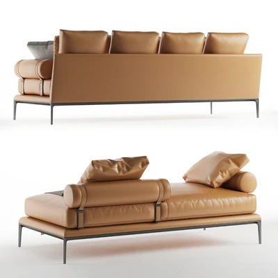 B & B italia Atoll sofa bench — Ver 3