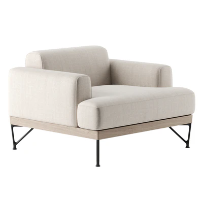 ARMSTRONG Armchair by De La Espada — Ver 1