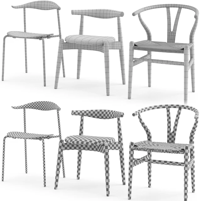 Chairs Collection by Carl Hansen & Søn — Descargar