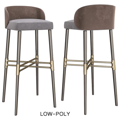 Bar Stool - Minotti — Ver 1