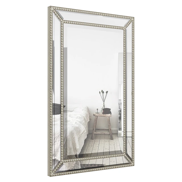 Beveled Beaded Accent Wall Mirror — Descargar