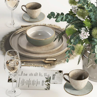 tableware set19 — Вид 3